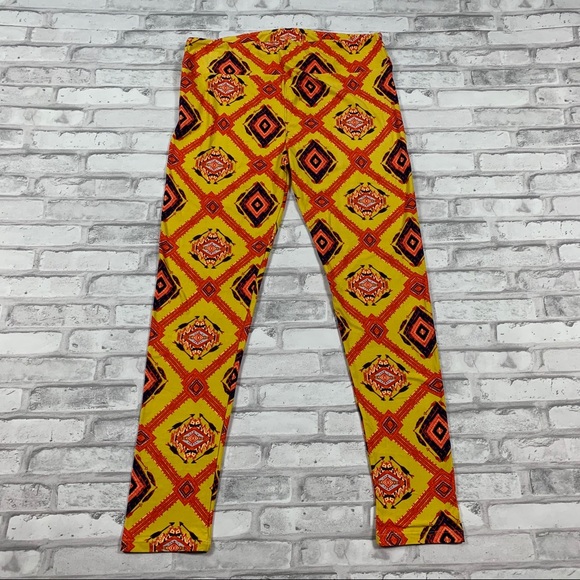 LuLaRoe Pants - 3For$20 LulaRoe Yellow and Red Leggings M